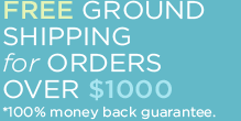 Free shipping for orders over $1000