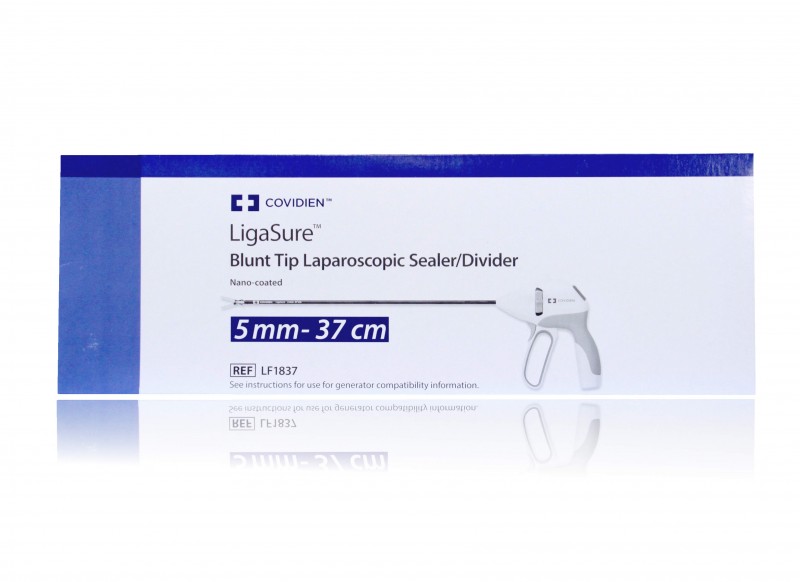 Medtronic LigaSure Blunt Tip 37cm Laparoscopic Sealer/Divider, Nano-Coated