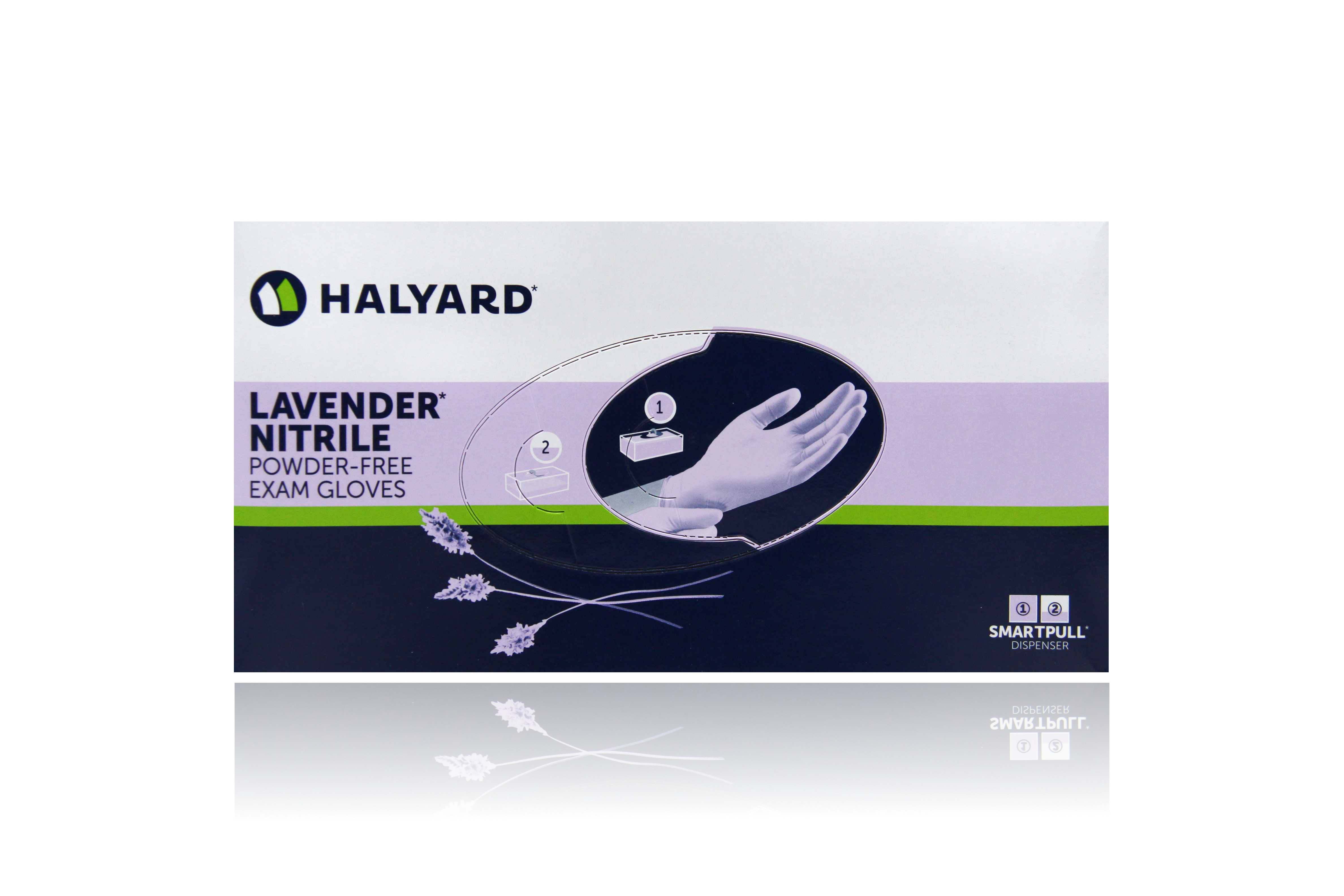 Exam GlovesHalyard Lavender Nitrile Gloves in Stock!